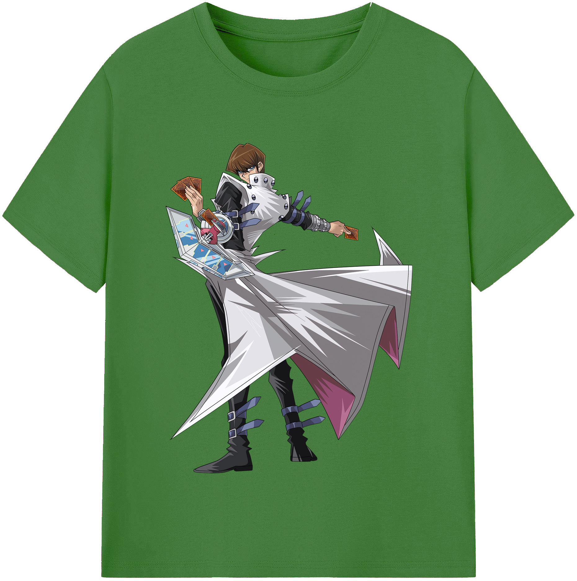 （画像用） 遊☆戯☆王 Yu-Gi-Oh! レディースカジュアルプリントTシャツ（綿100％）